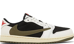 Nike Air Jordan 1 Retro Low x Travis Scott Olive