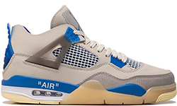 Nike Air Jordan 4 Retro White Blue