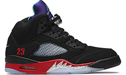 Nike Air Jordan 5 Retro Top 3 Black Red